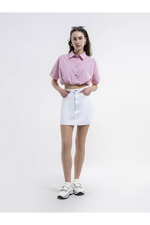 Women's Skirt White Lf2036212