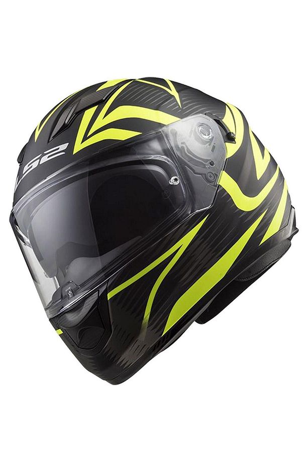 Stream Evo Kask Jink Mat Siyah Sarı - 1