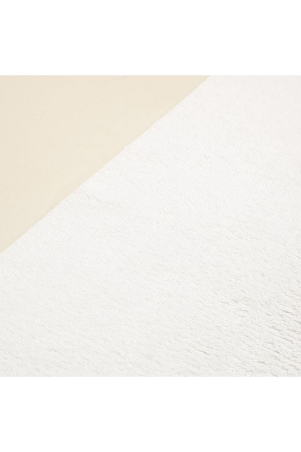 Bamboo Solid Banyo Paspası 60x100 Cm Beyaz - 3