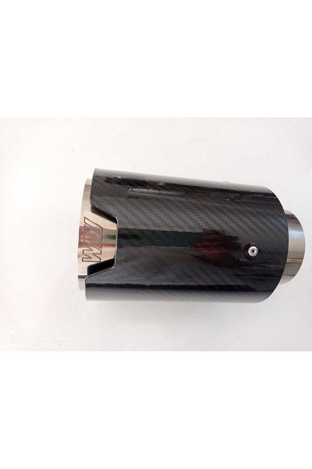 Egzoz Ucu 90mm M Logolu Model Tekli - 1