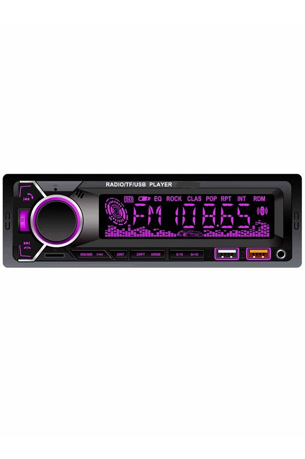 Bsv 4800 Rgb 7 Renk Değiştiren Çift Usb Bluetoothlu Aux Sd Kart Amfi Çıkışlı Kumandalı Teyib - 4