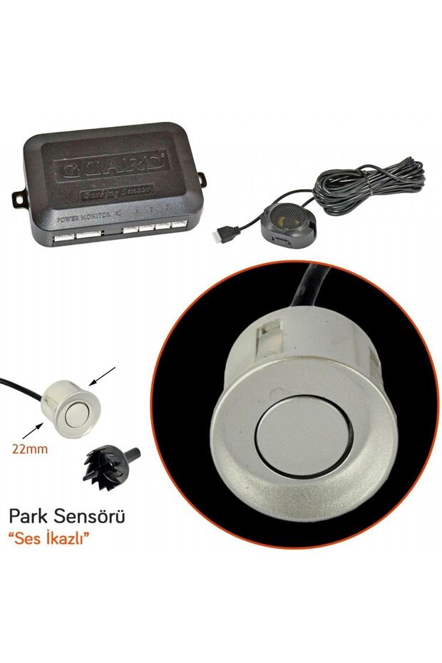 Park Sensörü Ses İkazlı Silver - 2