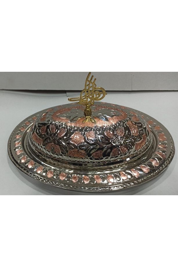 Bakır Servis Tabağı (el Yapımı )orta Boy - 1