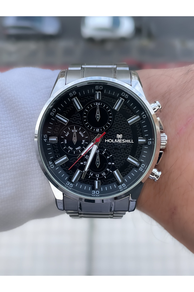 Metal Cord Men's Wristwatch