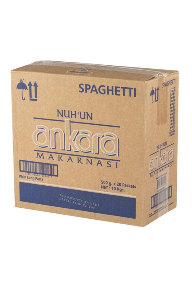 Nuh Un Ankara Spaghetti 500 G 20 Adet - 1