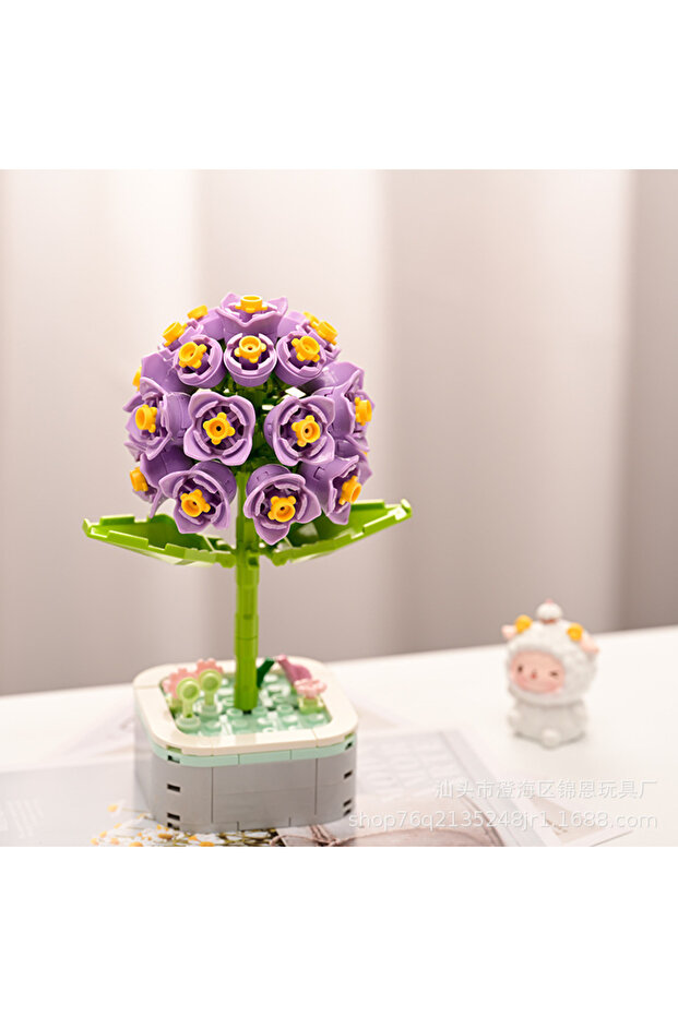 Hyacinth Flower Making Set in Pot - 2