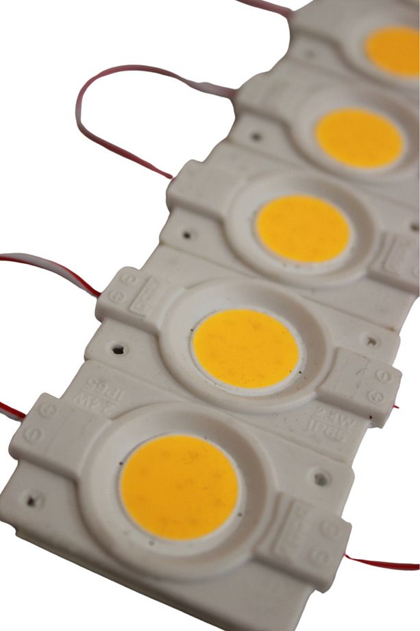 12 Volt 2.4 Watt Tekli Su Geçirmez Modül Led Gün Işığı (10 ADET) - 2