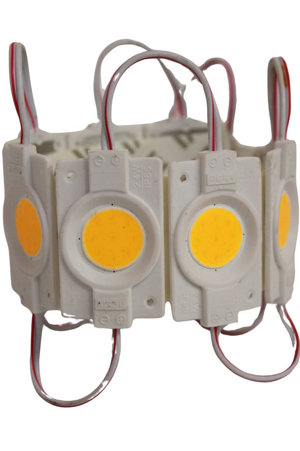12 Volt 2.4 Watt Tekli Su Geçirmez Modül Led Gün Işığı (10 ADET) - 1