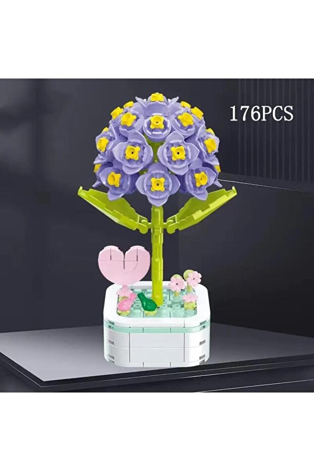 Hyacinth Flower Making Set in Pot - 8