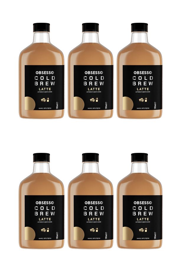 Cold Brew Latte 190 Ml - 6 adet - 1