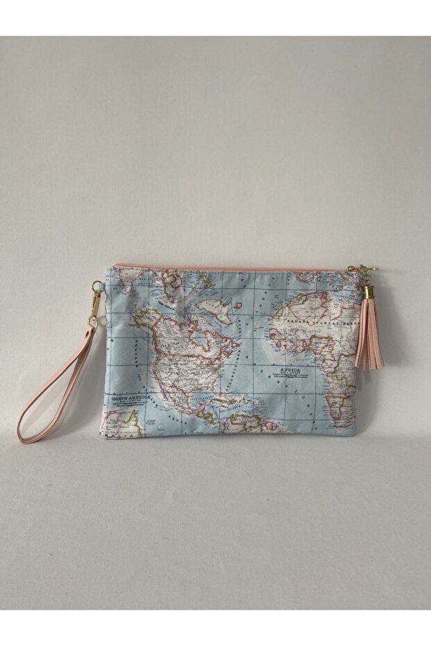 مخلب نمط خريطة العالم - 1