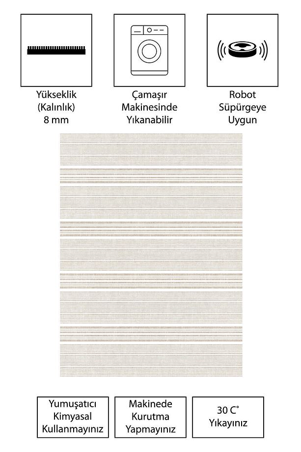 Modern Dijital Baskı Dört Mevsim Yıkanabilir Kaymaz Taban Salon Halısı Mutfak Halısı Yolluk VVC - 4