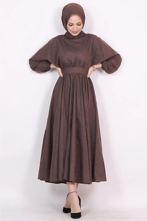 Rochie de sezon cu hijab - 1