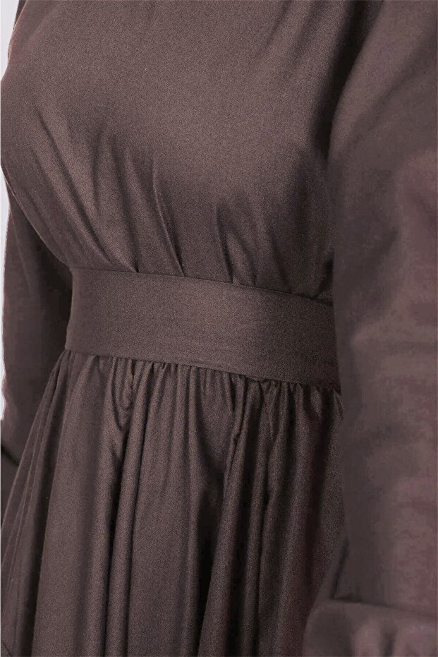 Rochie de sezon cu hijab - 4