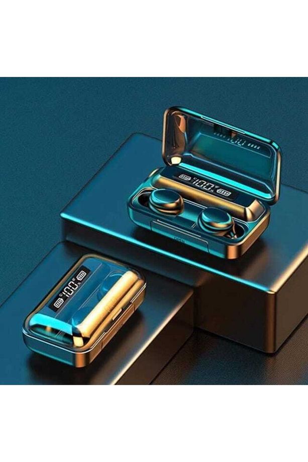 Intkoot Tws 2000 Mah Powerbank Earbuds Bluetooth 5.0 Dokunmatik Kablosuz Kulaklık Kod-26 - 1