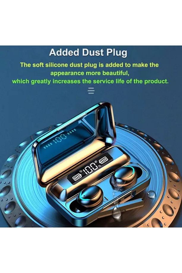 Intkoot Tws 2000 Mah Powerbank Earbuds Bluetooth 5.0 Dokunmatik Kablosuz Kulaklık Kod-26 - 6