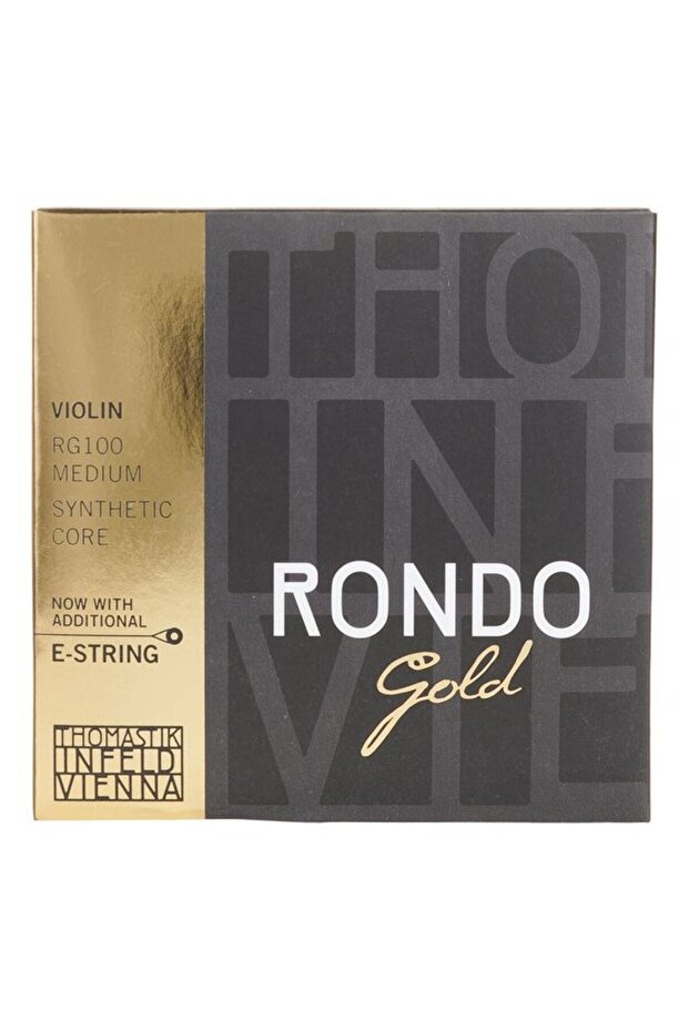 Rondo Gold Violin String Set - 1