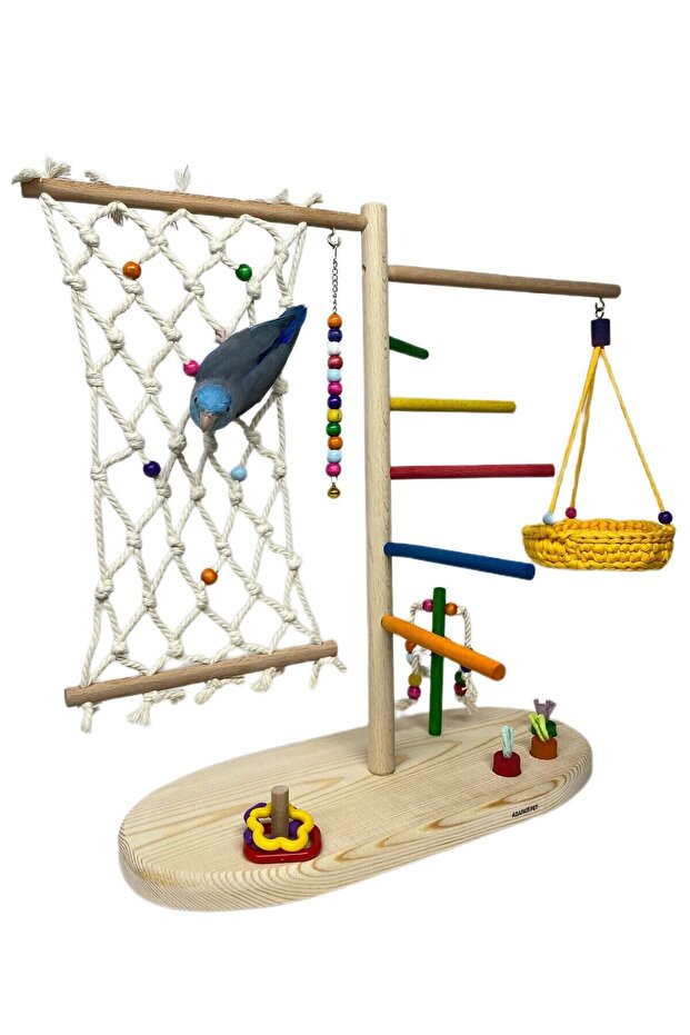 Budgie, paradise, forpus and Cockatiel Climbing Area (HAMAK SPECIFY COLOR OPTION)