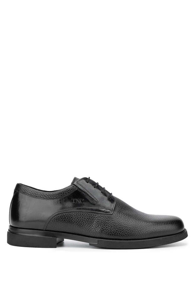 Men's Genuine Leather Black Classic Shoes