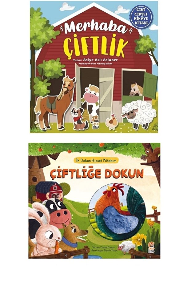 2'li Hikaye Seti Merhaba Çiftlik-çiftliğe Dokun - 1