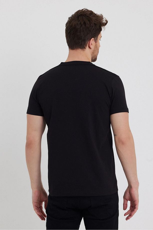 Standart Kalıp Basic Unisex T-shirtt 3'lü 1000 - 7