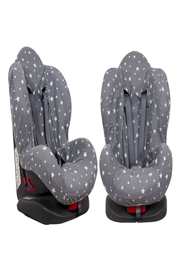Car Seat Cover - Gray Star