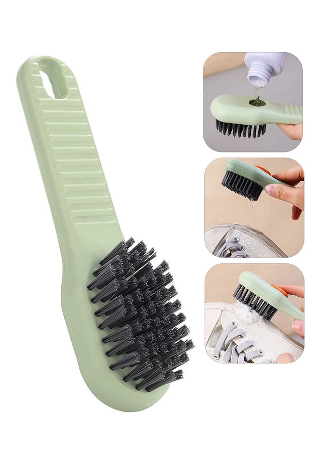 Bulaşık Mutfak Banyo Fırçası Deterjan Hazneli Temizlik Fırçası Bot Ayakkabı Fırçası Lavabo Fırçası - 7