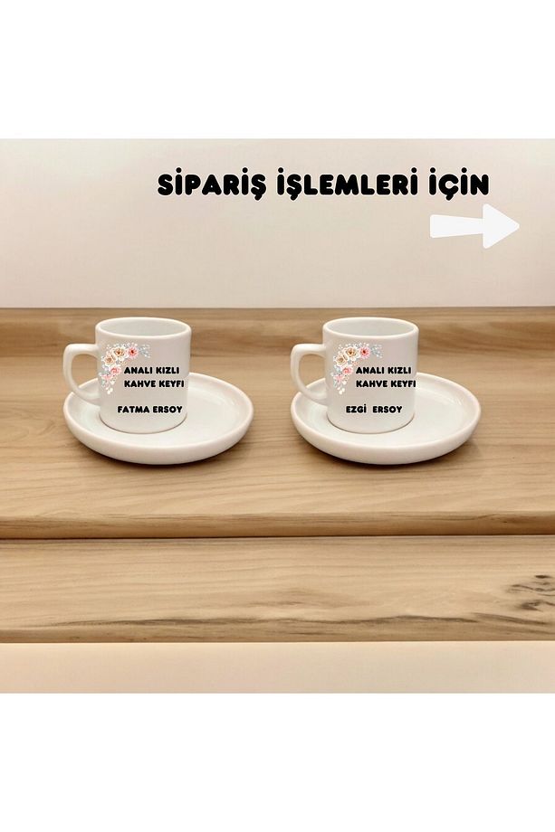 Analı Kızlı Fincan Seti: En Trend Kahve Keyfi için Şıklığın ve Huzurun Buluşması! - 1