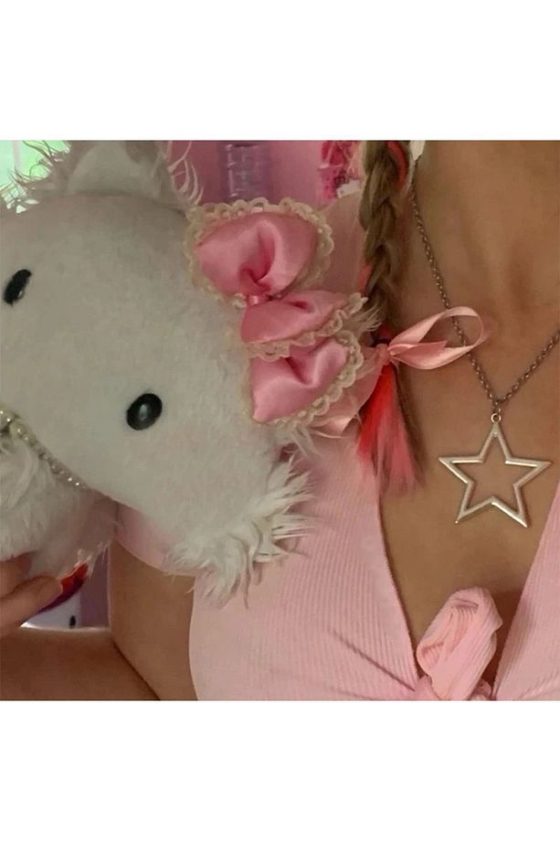 Yıldız Y2k Stargirl Zincir Kolye - 2