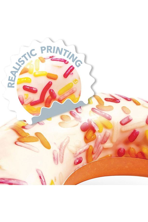Donut Kalp Şeklinde Şişirilmiş Simit 104 cm - 4