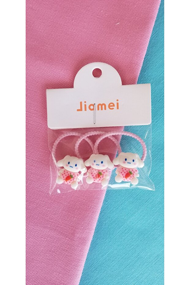 Kuromi Hello Kitty and Pompompurin My Melody Cinnamoroll - Set of 3 Rubber Buckles