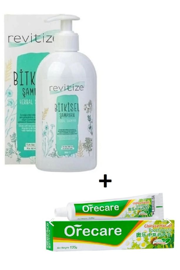Revitize Bitkisel Şampuan & Orecare Bitkisel Diş Macunu 135 Gr - 2