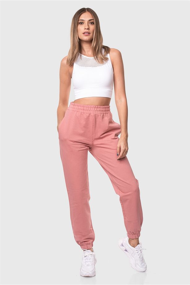 Jogger Gül Kurusu Eşofman Altı - 1