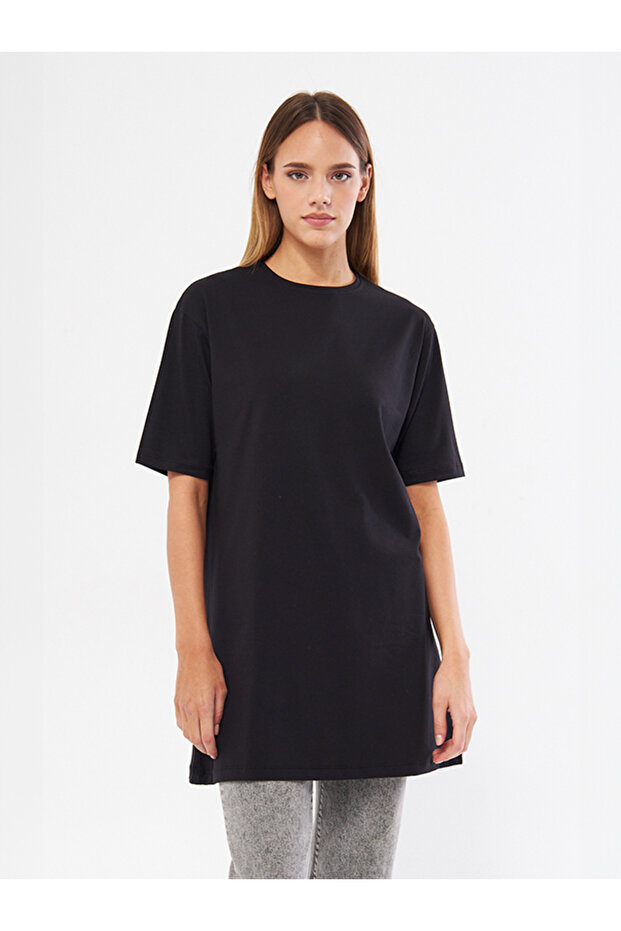 Kısa Kollu Basic Tişört - 3