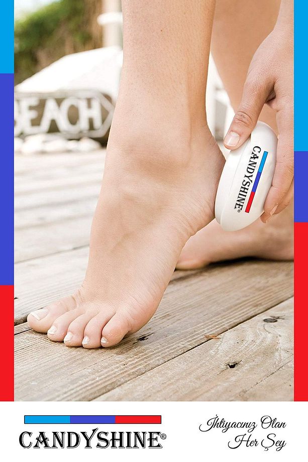 ® Pratik Ergonomik Ayak Topuk Törpüsü Rendesi Ölü Deri Ve Nasır Temizleyici Rötuş Zımparalı - 7