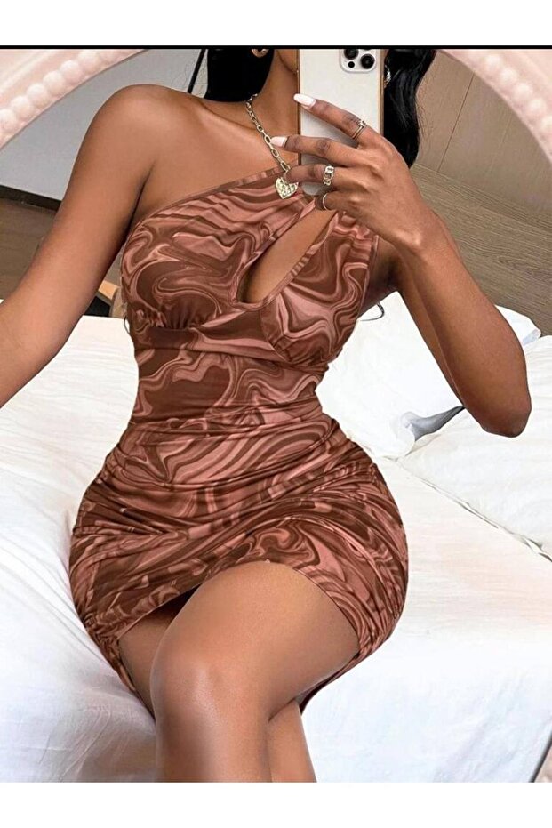 Kadın Ithal Mini Elbise - 3