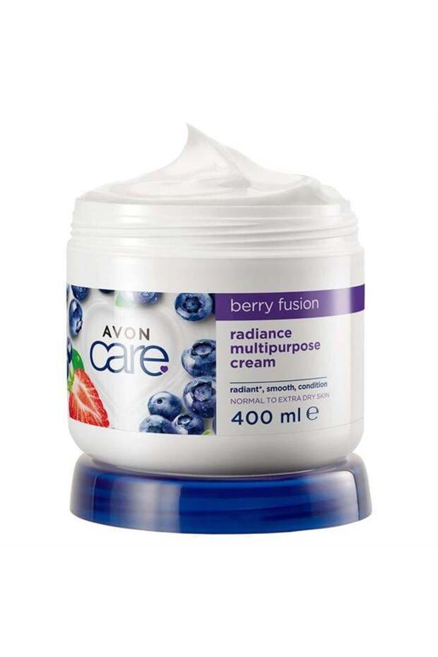 Blueberry and Strawberry Extract Hand, Face and Body Cream 400 ml