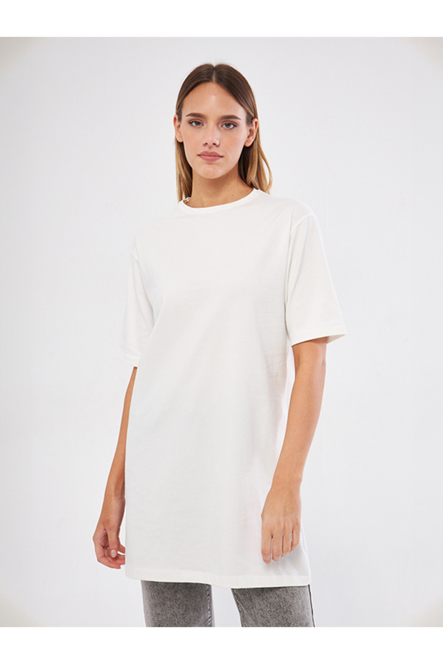 Kısa Kollu Basic Tişört - 3