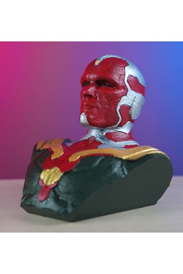 The Visions Boyalı Büst / Figür - Biblo 15 Cm - 3