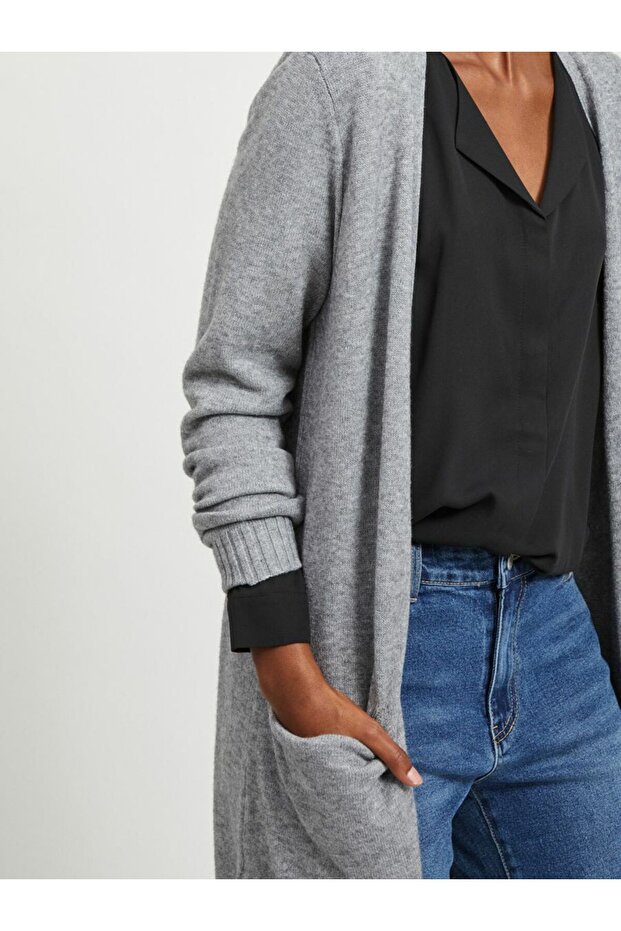 Strickjacke VIRIL Longline - 7