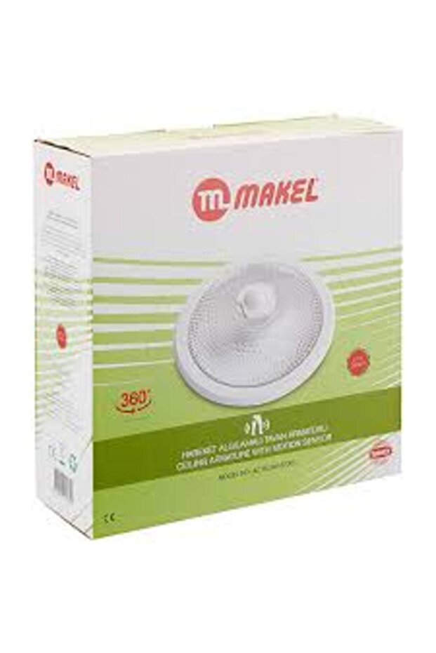 Nade Hareket Sensörlü Tavan Armatür Lamba E27 Çift Duylu - 2