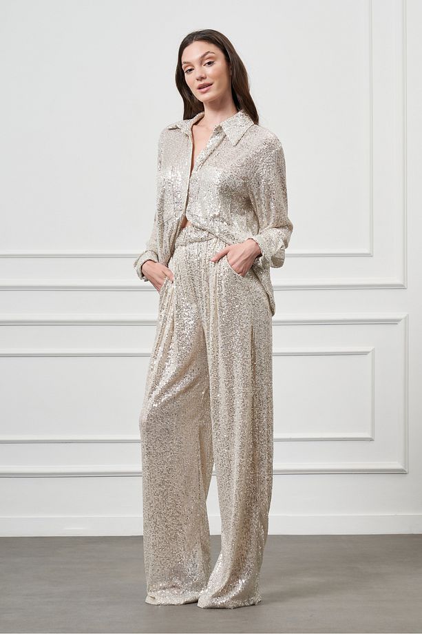 Regular Pul Palet Pantolon - 1
