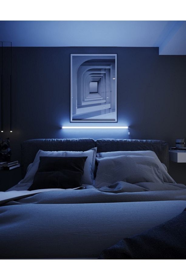 Dekoratif Aydınlatma Led Duvar Apliği Rgb Strıp - 3
