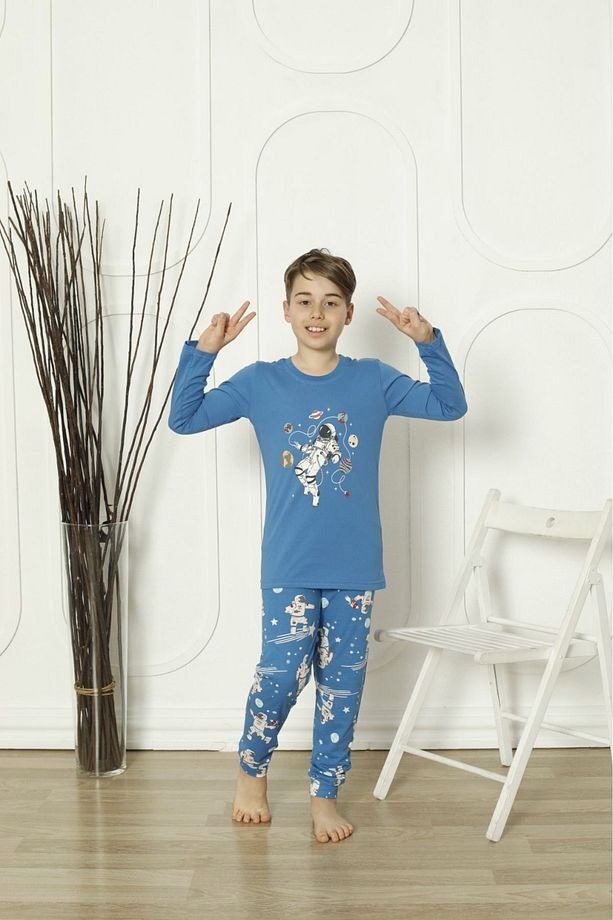 Astronotlu Erkek Çocuk Pijama Takımı - 1