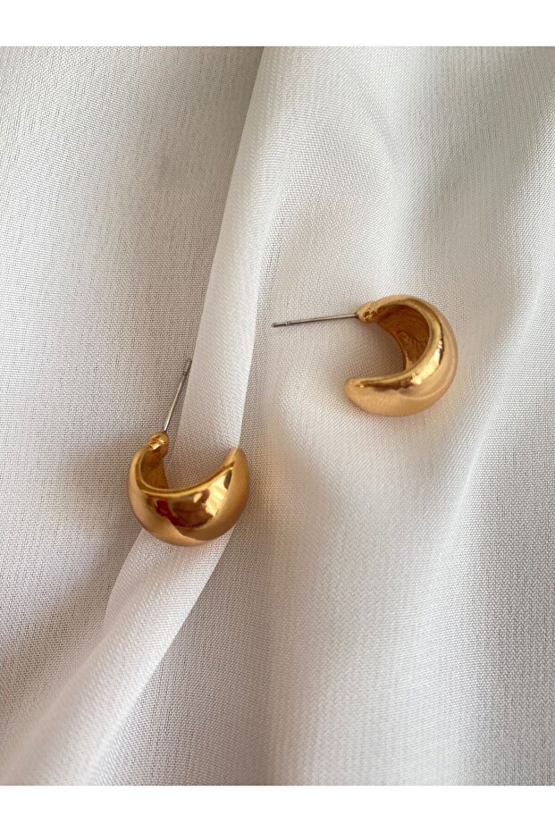 Minimal Kadın Bombe Küpe - 1