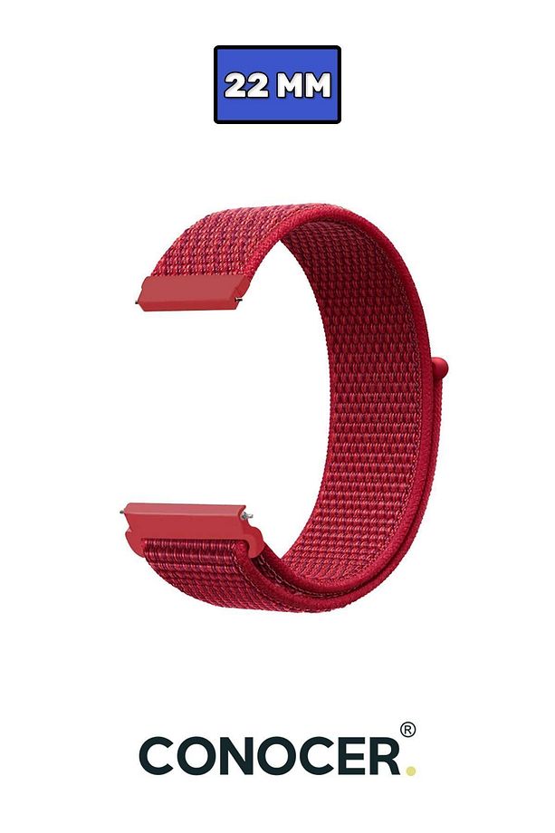 Qcy Gtc Uyumlu Yüksek Kalite 22mm Hasır Dokuma Kordon Kayış - 1