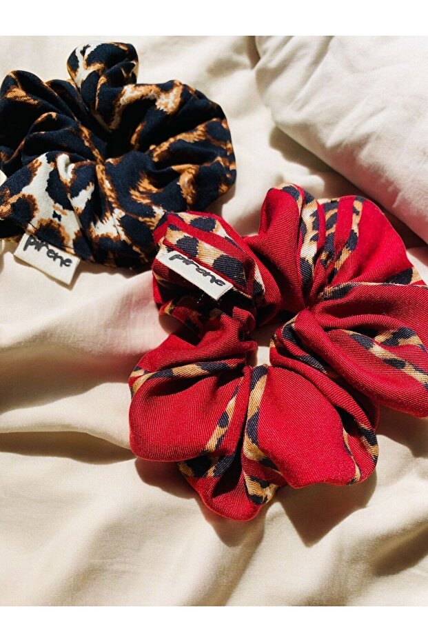 LEO 2li Scrunchie Simit Toka Seti - 2