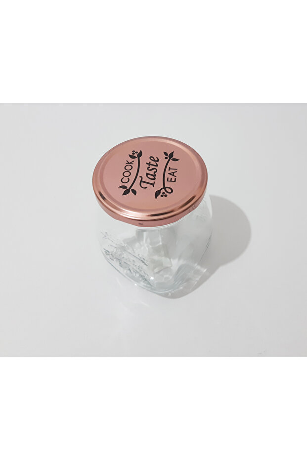 500ml Cam Kavanoz Kuru ve Sıvı Gıda Saklama Kavanozu - 4