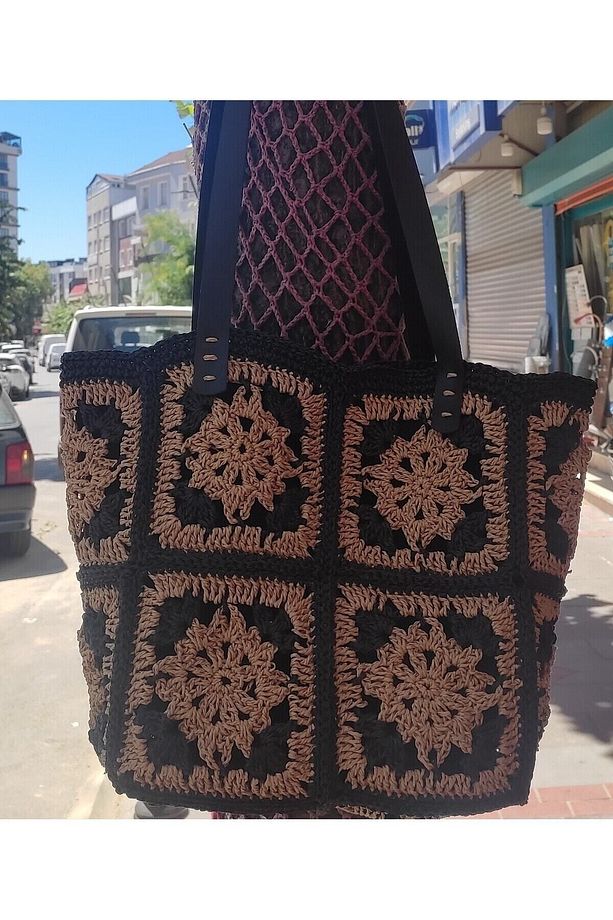 Kağıt ipten cantasi - 3