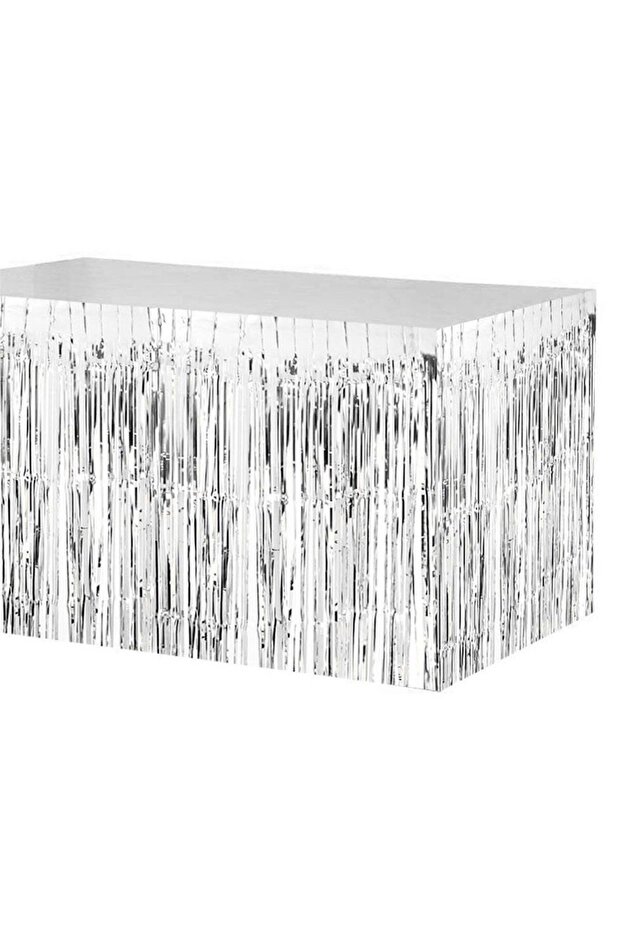 Table Skirt Silver - 1
